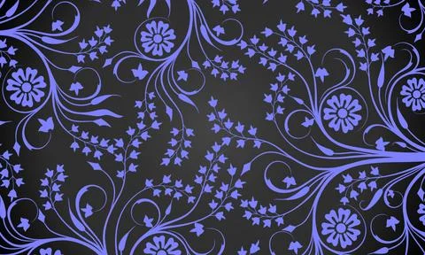 Abstract patterns on dark background, dark background with patterns Stock Illustration
