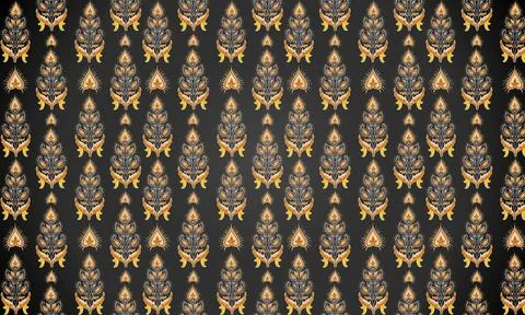 Abstract patterns on dark background, dark background with patterns Stock Illustration