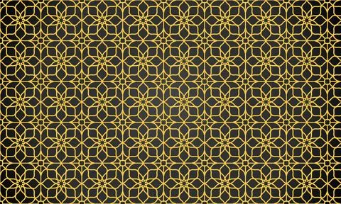 Abstract patterns on dark background, dark background with patterns Stock Illustration