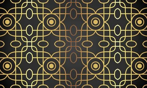 Abstract patterns on dark background, dark background with patterns Illustrazione stock