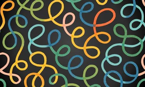 Abstract patterns on dark background, dark background with patterns Illustrazione stock
