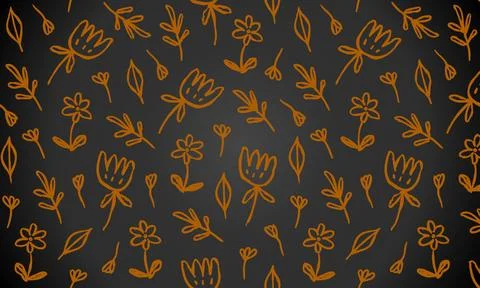 Abstract patterns on dark background, dark background with patterns Stock Illustration
