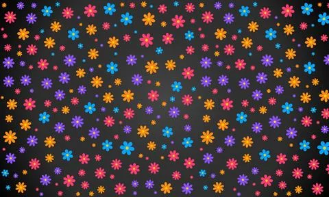 Abstract patterns on dark background, dark background with patterns Illustrazione stock