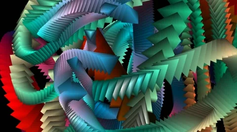 Abstract patterns Stock Footage 43428842