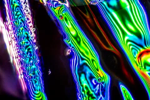Abstract Patterns . Microscopic View 库存照片