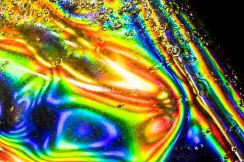 Abstract Patterns . Microscopic View 库存照片