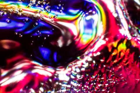 Abstract Patterns . Microscopic View 库存照片