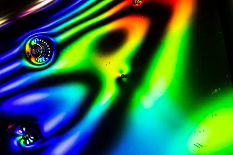Abstract Patterns . Microscopic View 库存照片