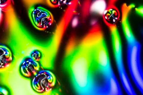 Abstract Patterns . Microscopic View 库存照片