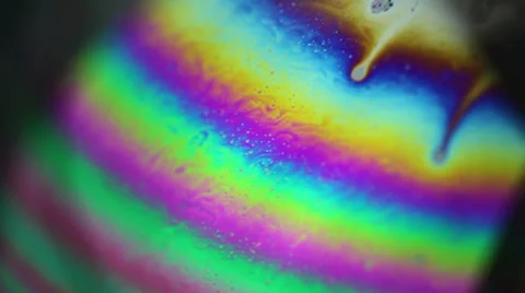 Abstract patterns mixing liquids Stock Footage 8775142