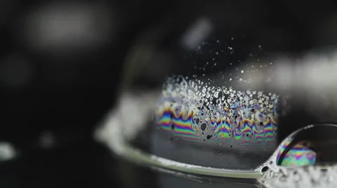 Abstract patterns mixing liquids Stock Footage 8775252