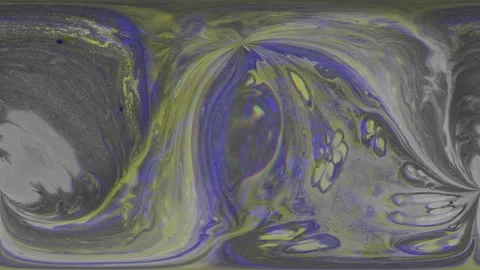 Abstract patterns. Moving streams of paint. Psychedelic background Video stock 141654352