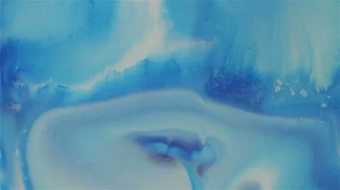 Abstract patterns of paints Stock Footage 68952871