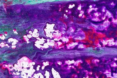 Abstract Patterns of Paints Stock Illustration