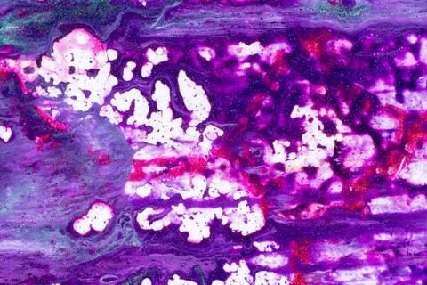 Abstract Patterns of Paints Stock Illustration