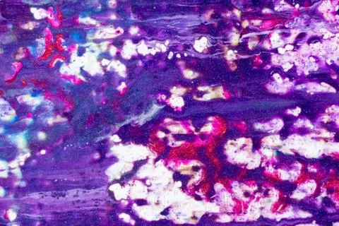 Abstract Patterns of Paints Stock Illustration