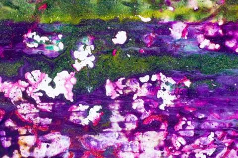 Abstract Patterns of Paints Illustrazione stock