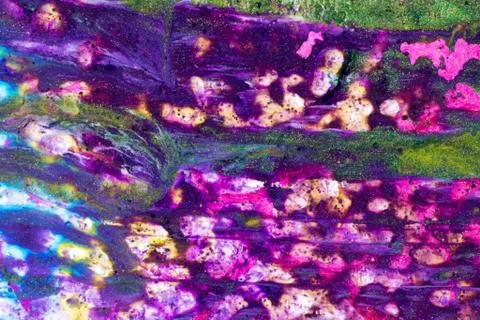 Abstract Patterns of Paints Stock Illustration