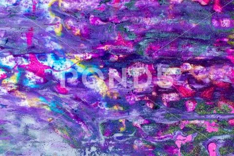 Abstract Patterns of Paints Stock Illustration