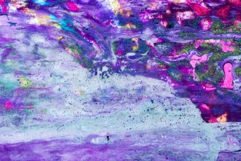Abstract Patterns of Paints Stock Illustration