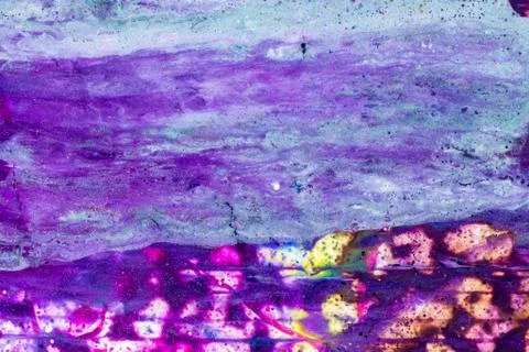 Abstract Patterns of Paints Stock Illustration