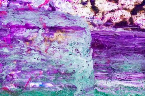 Abstract Patterns of Paints Stock Illustration