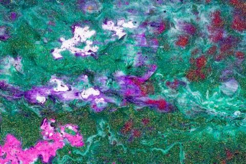 Abstract Patterns of Paints Stock Illustration