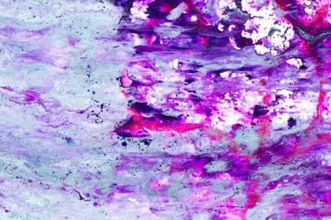 Abstract Patterns of Paints Stock Illustration