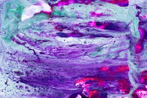 Abstract Patterns of Paints Stock Illustration