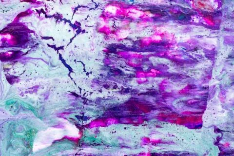 Abstract Patterns of Paints Stock Illustration