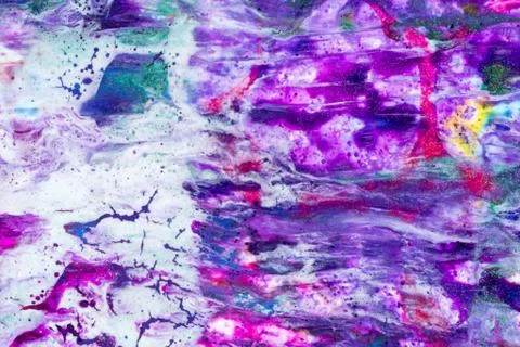Abstract Patterns of Paints Stock Illustration