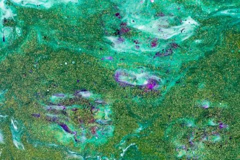 Abstract Patterns of Paints Stock Illustration