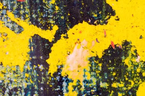 Abstract Patterns of Paints Stock Illustration