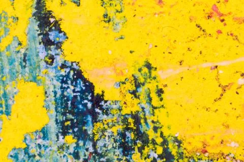 Abstract Patterns of Paints Stock Illustration