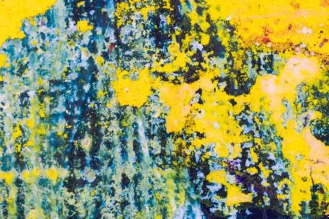 Abstract Patterns of Paints Stock Illustration