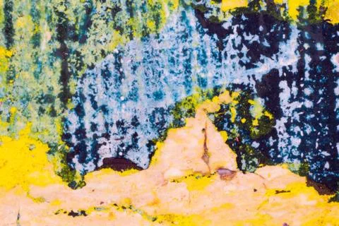 Abstract Patterns of Paints Illustrazione stock