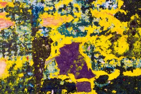 Abstract Patterns of Paints Stock Illustration