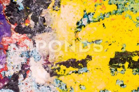 Abstract Patterns of Paints Stock-Illustration