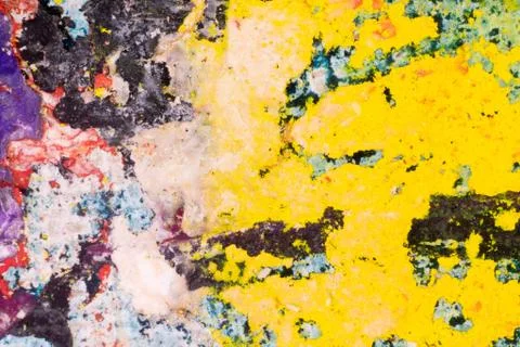 Abstract Patterns of Paints Stock Illustration