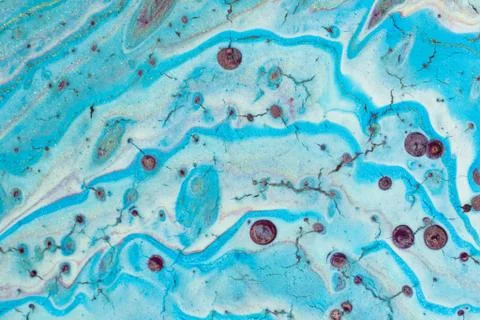 Abstract Patterns of Paints Stock Photos