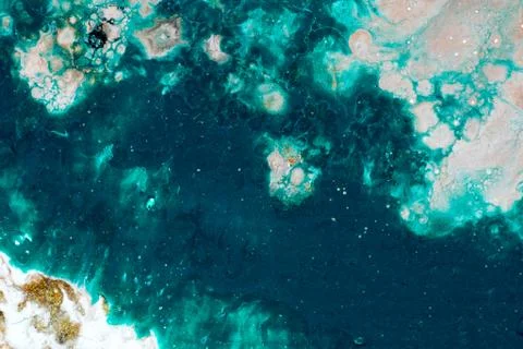 Abstract Patterns of Paints Stock Photos
