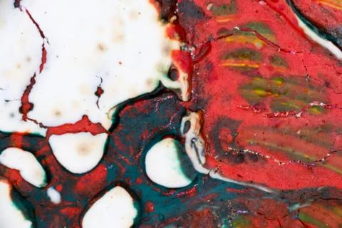 Abstract Patterns of Paints Stock Photos