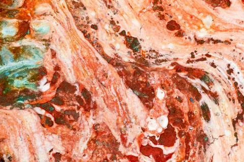 Abstract Patterns of Paints Stock Photos