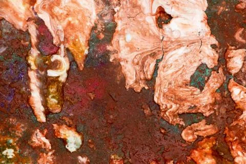 Abstract Patterns of Paints Stock Photos