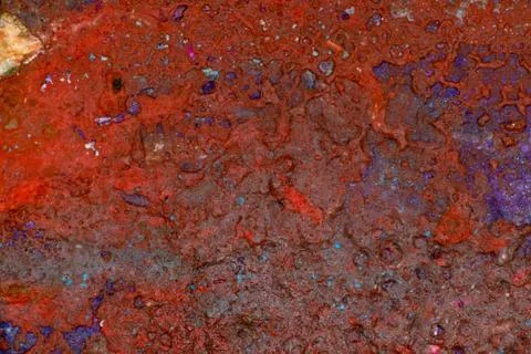 Abstract Patterns of Paints Stock Photos
