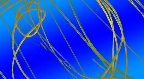 Abstract patterns from ribbons. Decorative background. Bright stylized banner Stock Illustration