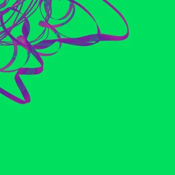 Abstract patterns from ribbons. Decorative background. Bright stylized banner Stock Illustration