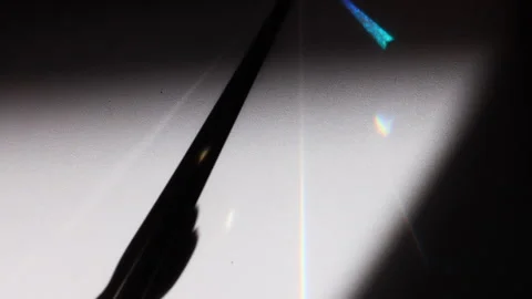 Abstract Patterns in a Shifting Kaleidoscopic Spectrum Stock Footage 304306542