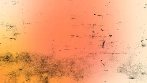 Abstract peach gradient background with scratches distressed weathered back.. Stock Illustration