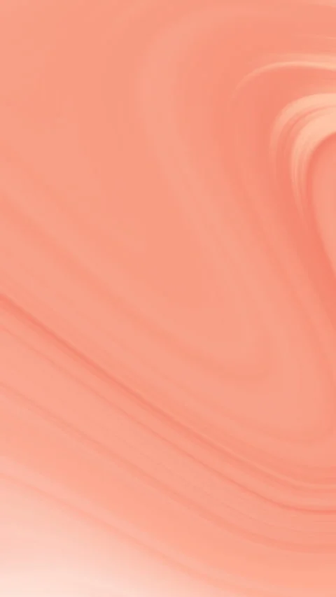Abstract peach liquid flow background with smooth elegant curves Vídeo Stock 327254279